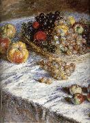 Pears and grapes, Claude Monet